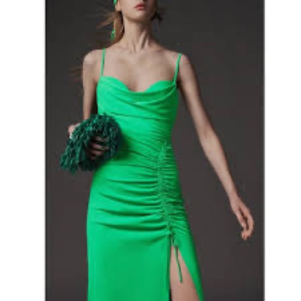 COPY - Zara draped midi dress